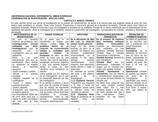 3
CEAR/MTB/KAG/ENERO,2007.
UNIVERSIDAD NACIONAL EXPERIMENTAL SIMON RODRIGUEZ
COORDINACION DE INVESTIGACIÓN – NÚCLEO CORO
C...