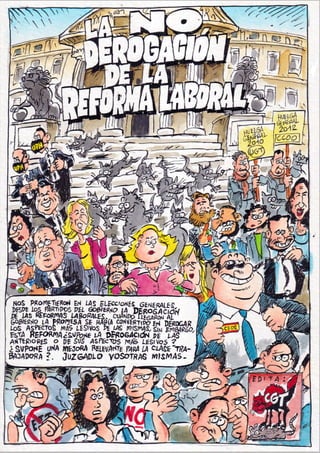 La NO derogacion de la Reforma Laboral