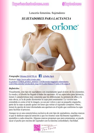 12 webs para comprar lencería y ropa interior para mujeres - Ecosbox