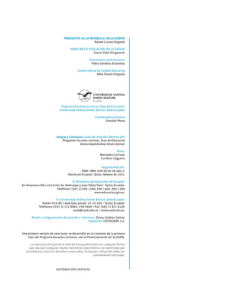 PRESIDENTE DE LA REPÚBLICA DEL ECUADOR
                                                   Rafael Correa Delgado

         ...