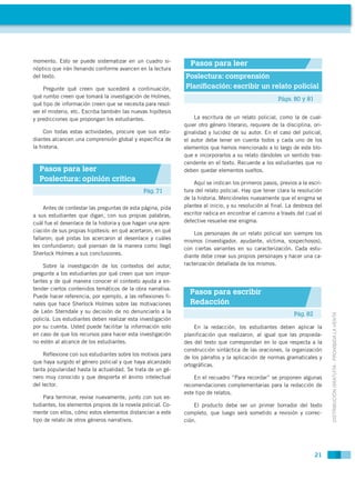 momento. Esto se puede sistematizar en un cuadro si-
                                                                Pasos...