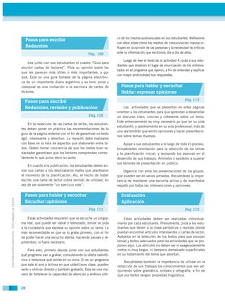 co de los medios audiovisuales en sus estudiantes. Reflexione
                                                  Pasos para...