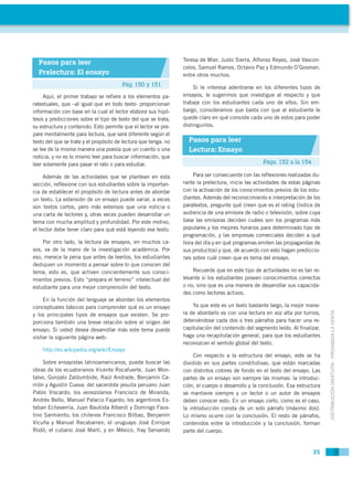 Teresa de Mier, Justo Sierra, Alfonso Reyes, José Vascon-
  Pasos para leer
                                              ...