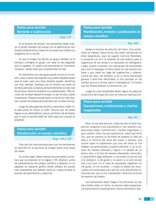 Pasos para escribir                                             Pasos para escribir
  Revisión y publicación              ...