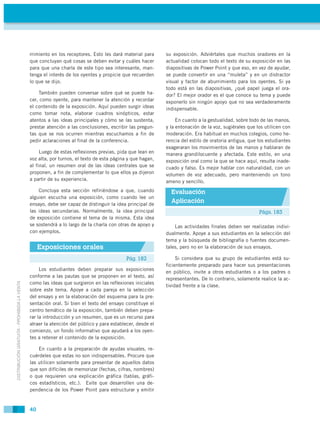 rrimiento en los receptores. Esto les dará material para     su exposición. Adviértales que muchos oradores en la
        ...