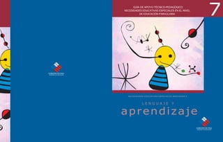 NECESIDADES EDUCATIVAS ESPECIALES ASOCIADAS A
7
L E N G U A J E Y
NECESIDADES EDUCATIVAS ESPECIALES ASOCIADAS A
aprendizaje
 