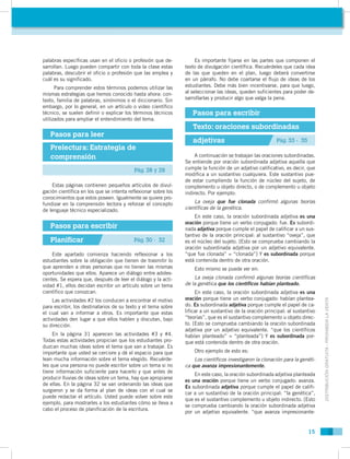 palabras específicas usan en el oficio o profesión que de-           Es importante fijarse en las partes que componen el
s...