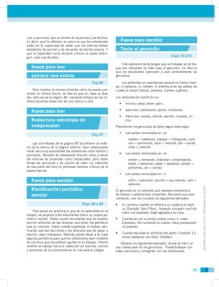 cios u opiniones que se emiten en la prensa y los hechos.
Es decir, aquí la reflexión se ubica en que los estudiantes     ...