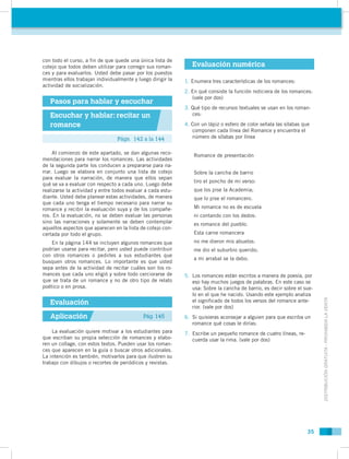 con todo el curso, a fin de que quede una única lista de
cotejo que todos deben utilizar para corregir sus roman-        E...