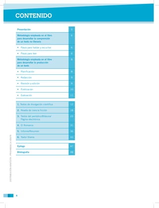 CONTENIDO

                                             Presentación                          5

                         ...
