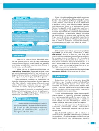 En este momento, usted puede dar su explicación o pue-
         PRELECTURA                                                ...