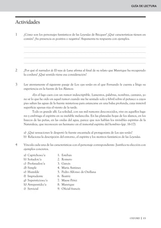 GUÍA DE LECTURA




/HHQGD  DxR      ,QWURGXFFLyQ     3URKLELFLyQ          5XSWXUD           DVWLJR            'HVHQODFH          7LHPSR        (VSDFLR
GH SXEOLFDFLyQ
(O EHVR            'XUDQWH OD       $FXGH RWUD           +DFLHQGR          /D HVWDWXD GH      (O FDSLWiQ                  7ROHGR
                   RFXSDFLyQ        QRFKH FRQ HO         FDVR RPLVR D      3HGUR /ySH]        IUDQFpV PXHUH      ,QYLHUQR
3XEOLFDFLyQ HQ     IUDQFHVD GH      GUDJyQ VXSHULRU      ODV               GH $DOD           V~ELWDPHQWH GH     GH OD
/D $PpULFD         7ROHGR XQD       EULQGD SRU VX      DGYHUWHQFLDV      FREUD YLGD        XQ WDMR TXH OH     RFXSDFLyQ
0DGULG 