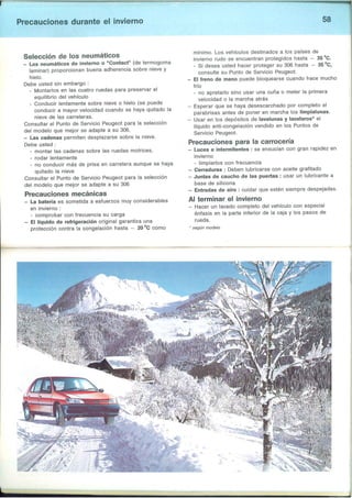 Peugeot 306 Manual