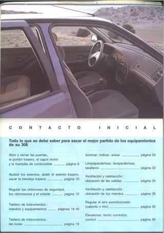 Peugeot 306 Manual