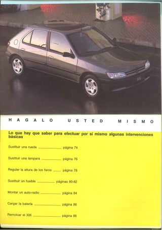 Peugeot 306 Manual