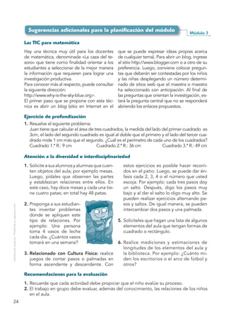 Sugerencias adicionales para la planificación del módulo                             Módulo 3

                           ...