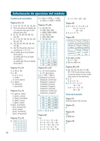 Solucionario de ejercicios del módulo
                                                    Cuaderno de actividades         ...