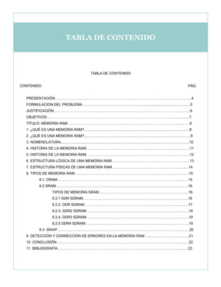 Guia memoria ram | PDF