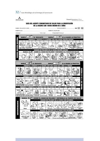 32 / Guía Metodológica de la Estrategia de Sectorización
 