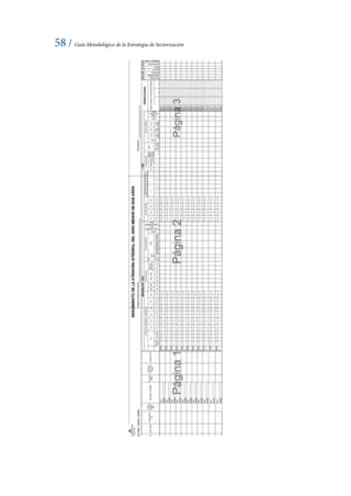 58 / Guía Metodológica de la Estrategia de Sectorización
 