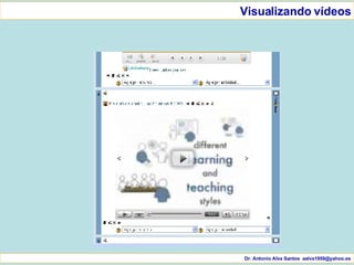 Dr. Antonio Alva Santos  [email_address] Visualizando vídeos 