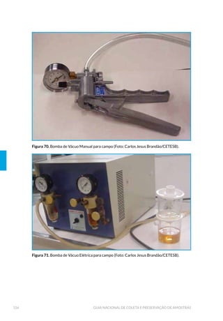 5 EQUIPAMENTOS DE AMOSTRAGEM 83
 $PRVWUDGRUHV GH 6XSHUI¯FLH 
 %DOGH GH $©R ,QR[ 
 ROHWRU FRP %UD©R 5HWU£WLO 
 %DWLVFDIR 
 $PRVWUDGRUHV GH 3URIXQGLGDGH FROXQD GÚ£JXD 