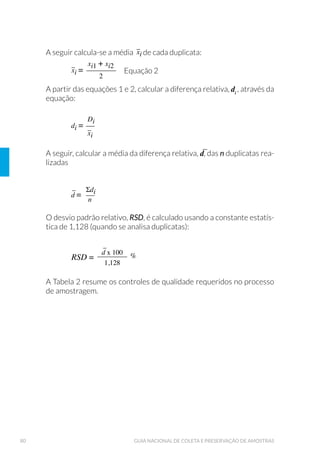 GLUHWDPHQWH GR FRUSR GÚ£JXD 
Figura 66. Acondicionamento e transporte de amostras para análises
PLFURELROµJLFDV HP FDL[D W«UPLFD VRE UHIULJHUD©¥R 
Figura 67. ROHWD GH DPRVWUD GH £JXD UHFUHDFLRQDO PDU 