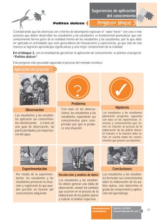 Sugerencias de aplicación
                                                                        del conocimiento
       ...