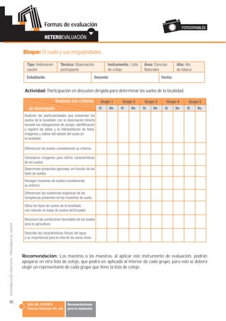Formas de evaluación
                                                     Formas de evaluación                            ...