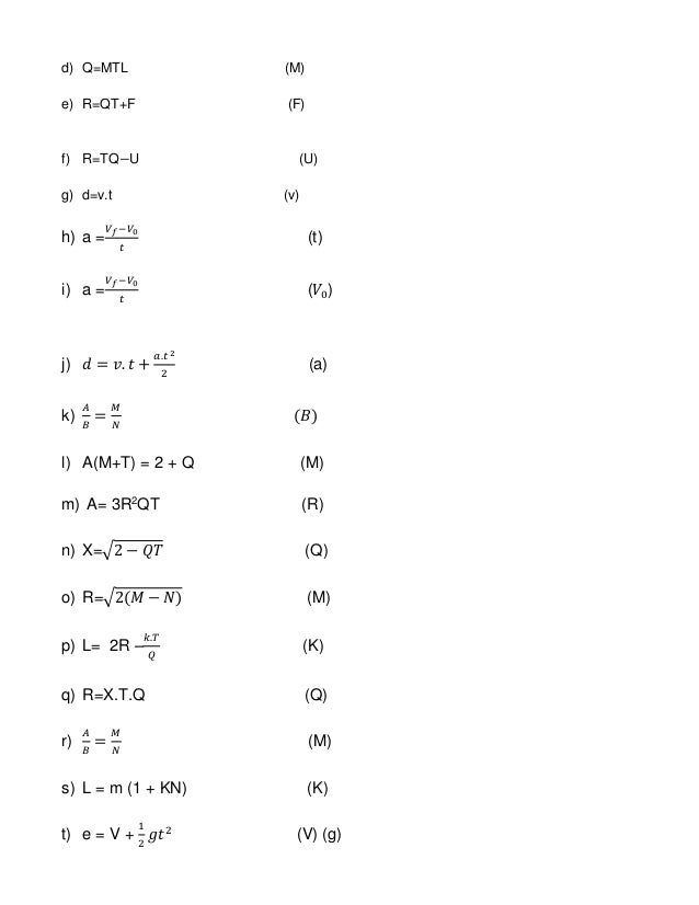 Guia Numero 1 Notacion Cientifica Y Despejes