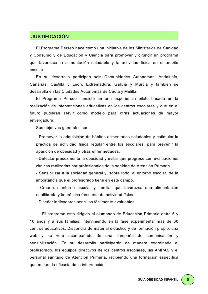 Guia obesidad infantil Guia obesidad infantil