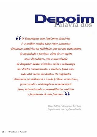 Guia orientacao implantes