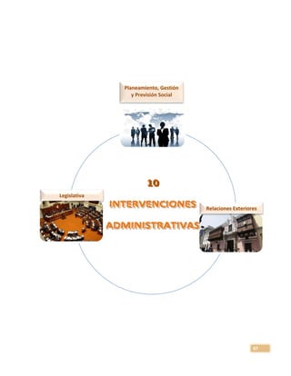 47
Planeamiento, Gestión
y Previsión Social
Relaciones Exteriores
Legislativa
 