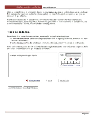 Guía Para Aprender A Leer Partitura www.luislarahn.org
Página 65
 