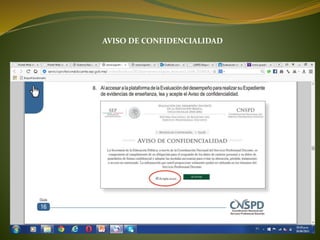 AVISO DE CONFIDENCIALIDAD
 