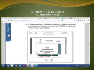 IMPORTANTE LEER LA GUÍA
CORRESPONDIENTE
 