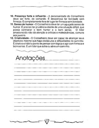 Guia para conselheiros