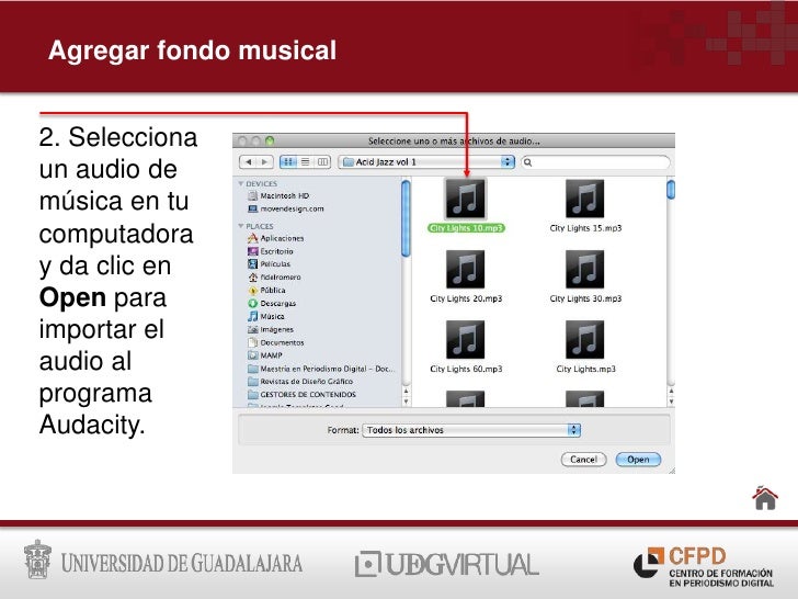 Guia para editar un audio con Audacity