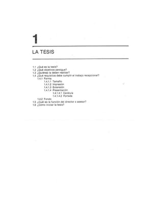 Guia para elaborar la tesis