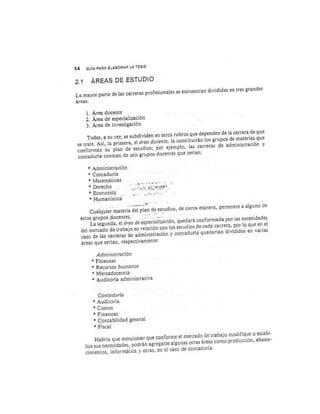 Guia para elaborar la tesis