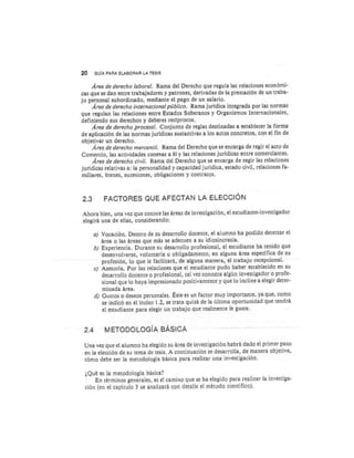 Guia para elaborar la tesis