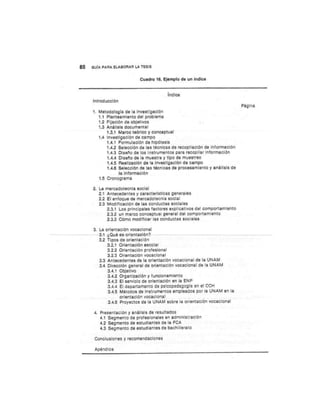 Guia para elaborar la tesis