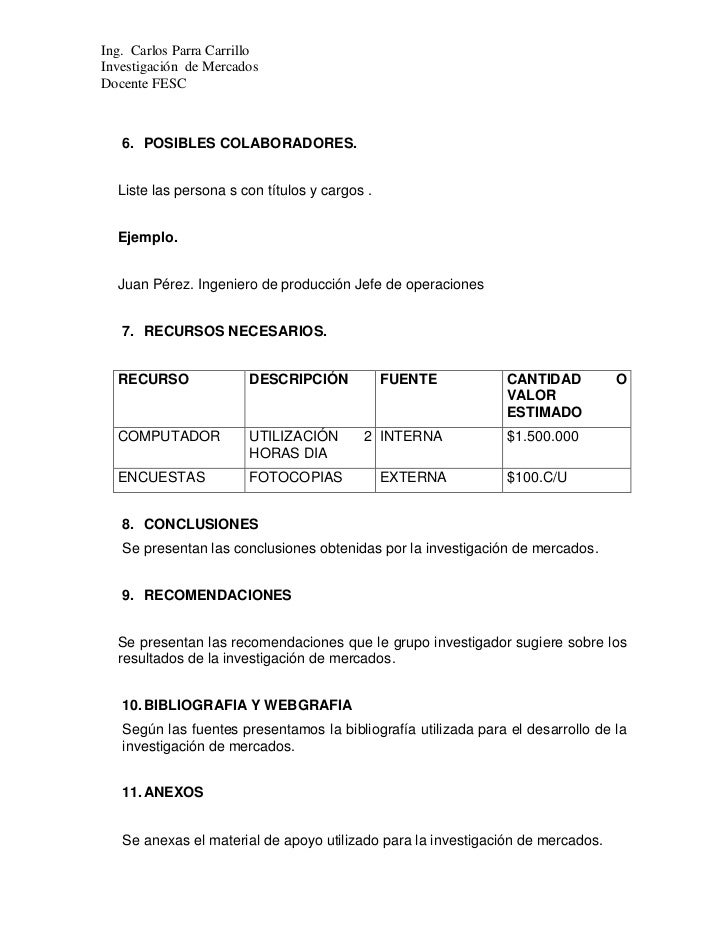 Guia para elaborar una propuesta im apoyo