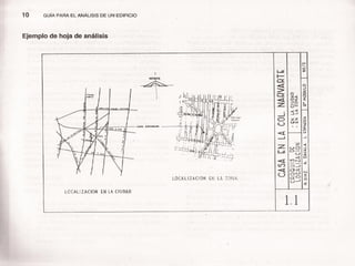 Guia para el analisis de un edificio