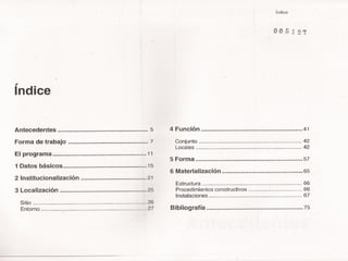 Guia para el analisis de un edificio