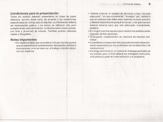 Guia para el analisis de un edificio