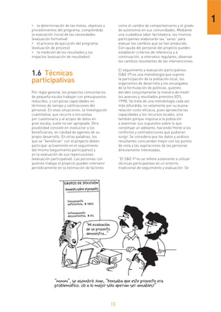Guia para el seguimiento y evaluación de proyectos comunitarios | PDF