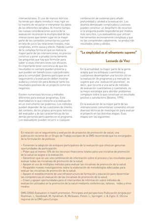 Guia para el seguimiento y evaluación de proyectos comunitarios | PDF