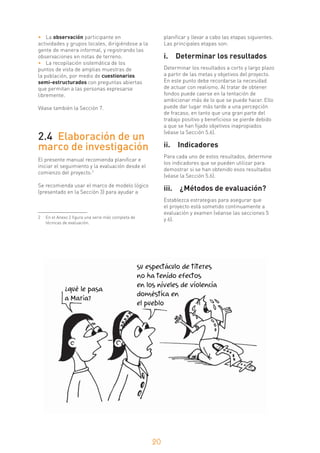 Guia para el seguimiento y evaluación de proyectos comunitarios | PDF