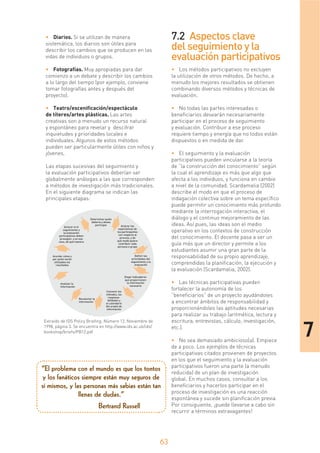 Guia para el seguimiento y evaluación de proyectos comunitarios | PDF